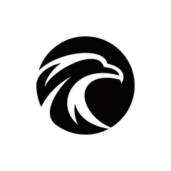 Head eagle vector. Bird logo concept.