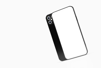 digital smartphone device mobile phone 3d isolated