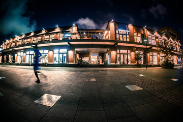 Fototapeta premium 横浜マリンウォーク（みなとみらい）の夜景