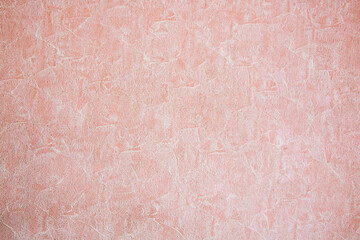 Vintage light pink plaster Wall Texture. Abstract white Painted Wall Surface.