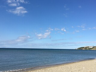 beach and sea