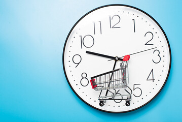 clock on a wall