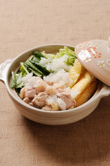 鶏みぞれ鍋