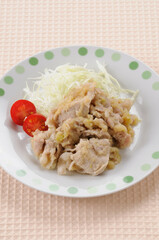 豚肉のアップルソテー