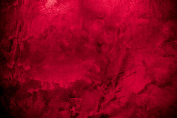 Obraz premium Old wall texture cement black red background abstract dark color design are light with white gradient background.