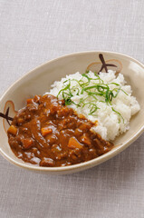 牛ミンチカレー