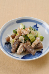 ミルクこんにゃく味噌煮
