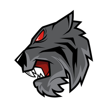 Vector logo, badge, symbol, icon template design Tiger Theme
