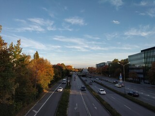 Fototapeta premium Munich Skyline and Landscape.