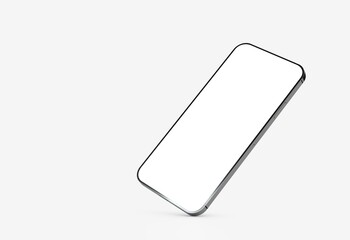 a digital smartphone device mobile phone 3d isolated