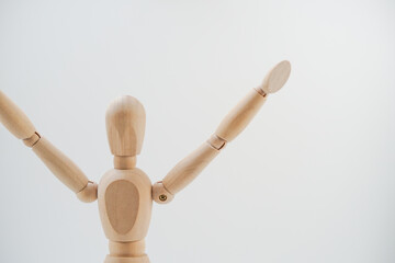 木製の人形のイメージ