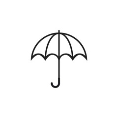 umbrella logo vector