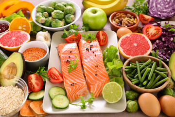 health food selection