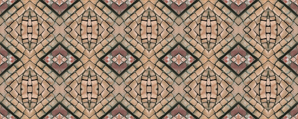 Seamless texture. Mosaic. Seamless mosaic. Vintage background. Mosaic texture. Seamless background. Abstract patterns. Texture for wallpaper and textiles. Basis for websites and business cards