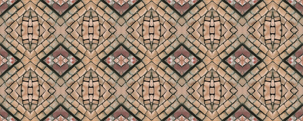 Seamless texture. Mosaic. Seamless mosaic. Vintage background. Mosaic texture. Seamless background. Abstract patterns. Texture for wallpaper and textiles. Basis for websites and business cards