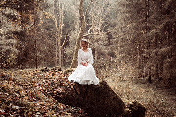Fototapeta premium Lady of the woods