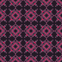 Decorative seamless pattern with beautiful texture designs can be used for backgrounds, motifs, home textile, wallpapers, fabrics, gift wrapping, templates. Design Paper For Scrapbook. Vector.