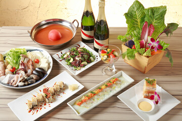 創作和食コース料理