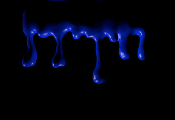 Naklejka premium インクの滴