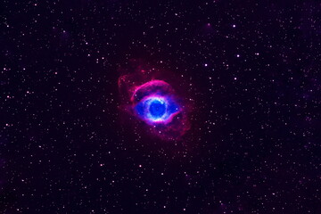 A beautiful bright galaxy in deep space. Elements of this image furnished by NASA were.