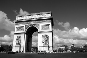 Fototapeta na wymiar パリ,凱旋門