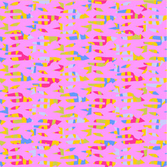 Fototapeta na wymiar seamless pattern with confetti