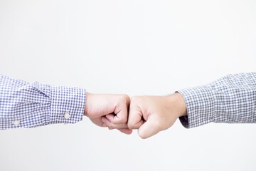 handshake between two businessmen