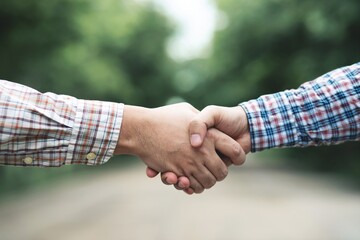 close up of two hands holding each other