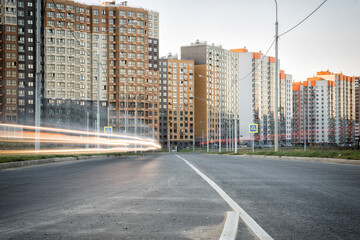 street in the city