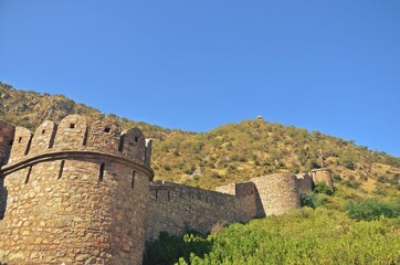 spooky ruins of Bhangarh Fort ,Alwar , Rajasthan ,most Haunted Place in India