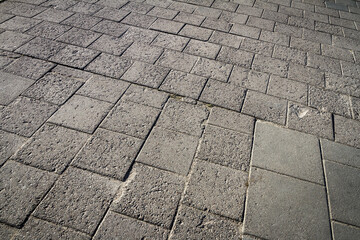 Fototapeta premium Concrete paving texture