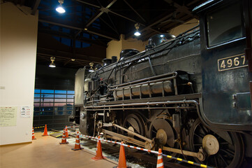 Fototapeta na wymiar 9600型蒸気機関車