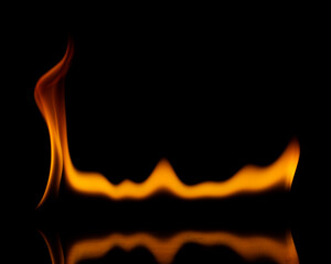 Fire flames