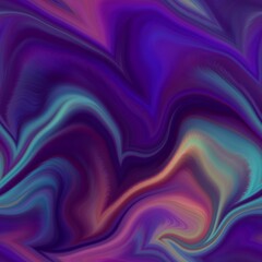 Obraz premium Seamless marble wet ripple wavy fluid pattern. High quality illustration. Smooth distorted liquid effect. Trendy artistic surface pattern design. Resembles hand marbled surface.