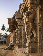 Fototapeta premium abandoned Achaturaya temple in Hampi
