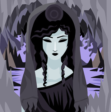 Greek Mythology Persephone Queen Goddess Of The Underworld