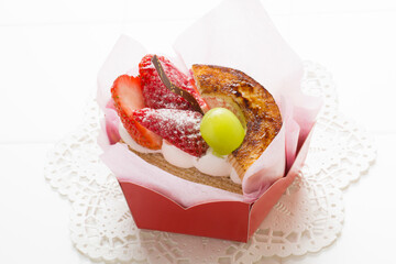 いちごバームケーキ