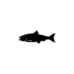 Salmon fish icon vector illustration