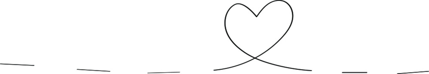 Black heart - outline drawing for an emblem or logo, illustration for creating a screensaver template. 
Icon for halloween holiday.