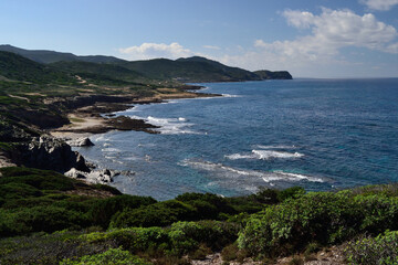 Fototapeta na wymiar La costa di Porto Palmas