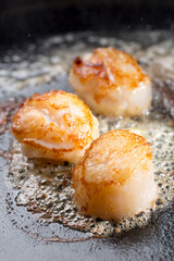 ホタテ貝柱のバター焼き