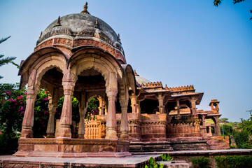 Fototapeta premium Temples of Mandore gardens, Jodhpur