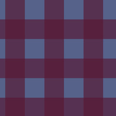 Burgundy and blue buffalo plaid pattern in 12x12 design element for backgrounds.