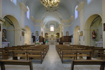 Fototapeta na wymiar Kirche Sainte-Marie in Sartène auf Korsika