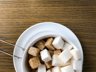 cup of coffee with sugar