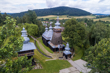 Cerkiew św. św. Kosmy i Damiana w miejscowości Berest, Krynica Zdrój, małopolska © Piotr Gaborek 