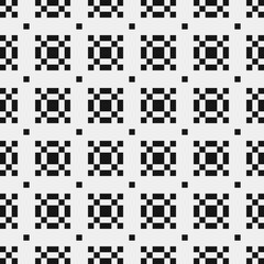 Abstract Cross Pattern Dots Logo generative computational art illustration