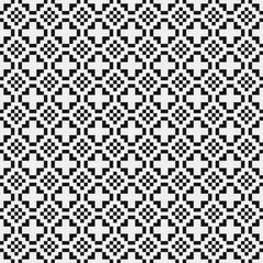 Abstract Cross Pattern Dots Logo generative computational art illustration