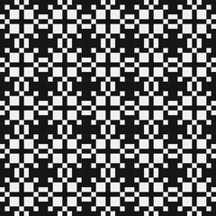 Abstract Cross Pattern Dots Logo generative computational art illustration