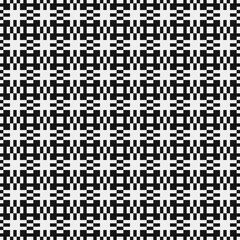 Fototapeta premium Abstract Cross Pattern Dots Logo generative computational art illustration